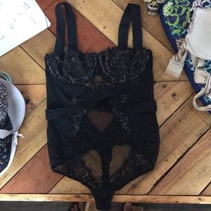 Victoria’s Secret sexy lace and mesh bodysuit